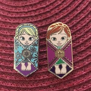Disney Other - Disney Anna And Elsa Pins Disney Other - Disney Anna And Elsa Pins